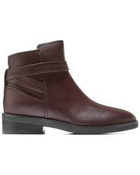 Cole Haan Cole Haan Rosalyn Waterproof Ankle Strap Leather Boot
