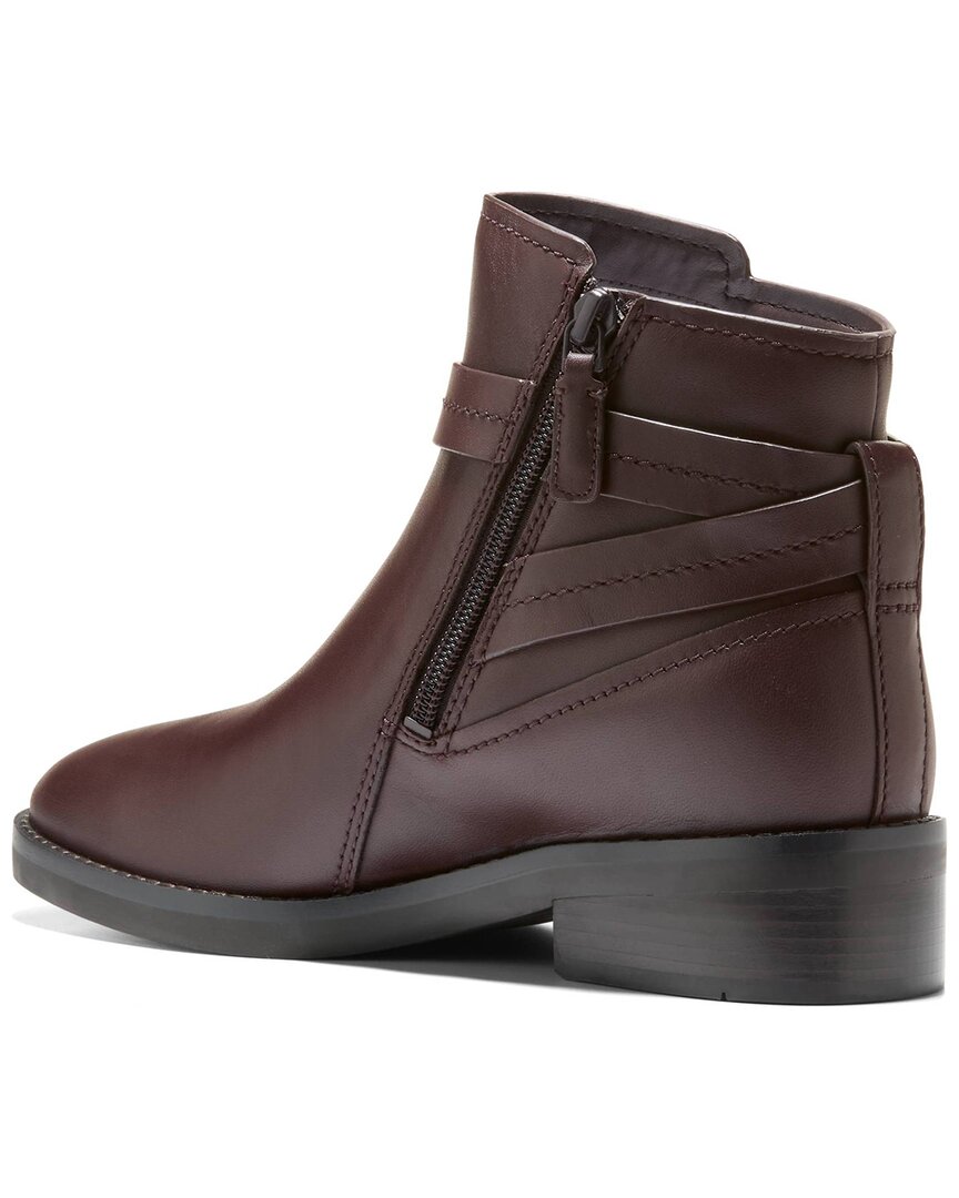 Cole Haan Cole Haan Rosalyn Waterproof Ankle Strap Leather Boot