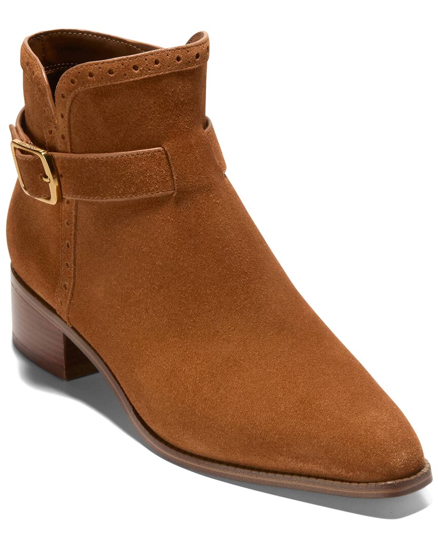 Cole Haan Cole Haan Norella Buckle Suede Boot