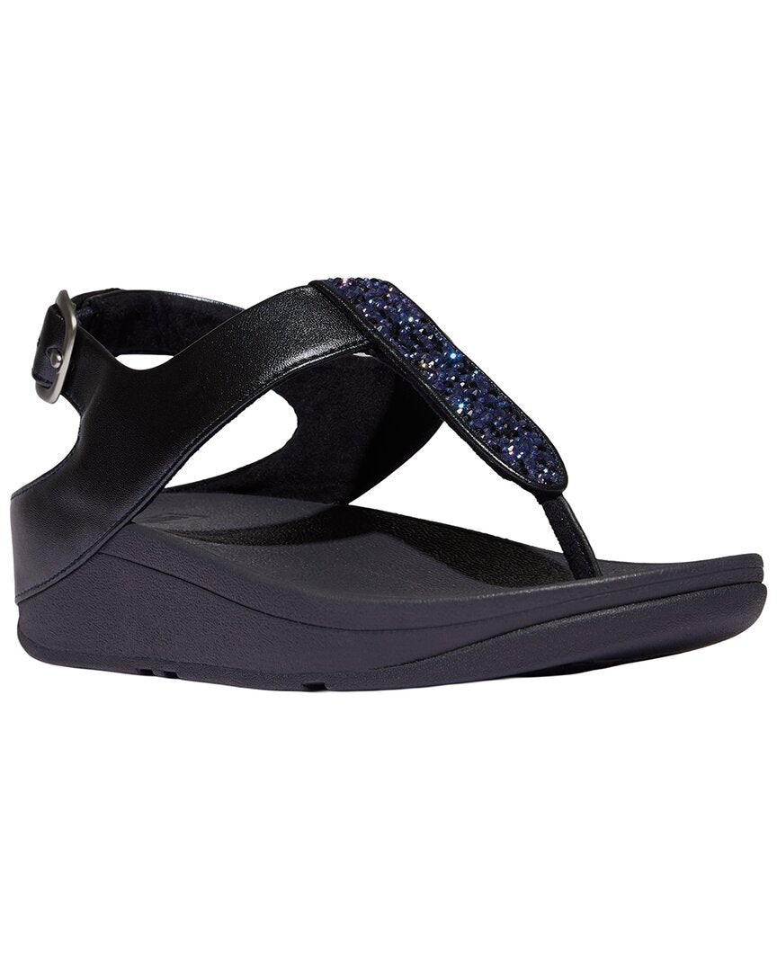 Fitflop Fino Crystal Mix T Strap Sandal