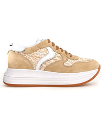 Voile Blanche Merry Mesh & Leather Sneaker