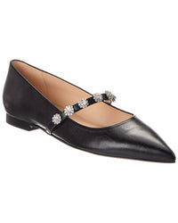 Stuart Weitzman Justina Leather Mary Jane