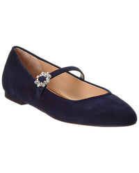 Stuart Weitzman Aura Suede Mary Jane