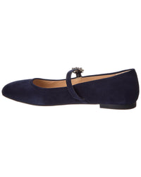 Stuart Weitzman Aura Suede Mary Jane