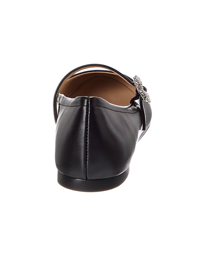 Stuart Weitzman Aura Leather Mary Jane