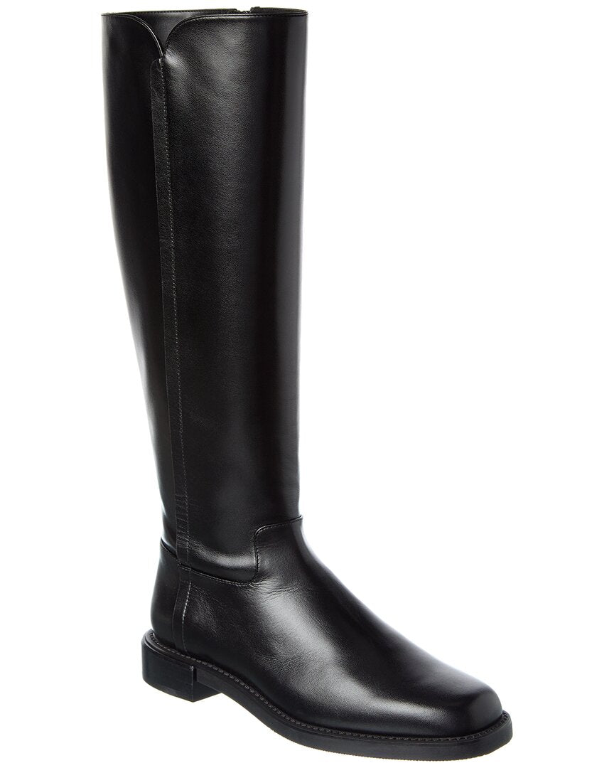 Stuart Weitzman Leather Knee-High Riding Boot
