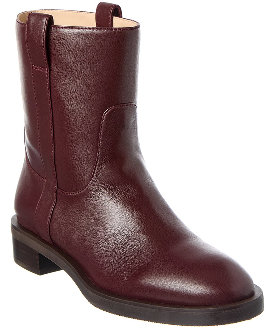 Stuart Weitzman Lenora Leather Bootie