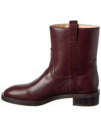 Stuart Weitzman Lenora Leather Bootie