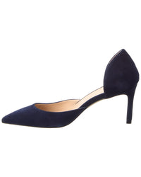 Stuart Weitzman Mara 75 Dorsay Suede Pump