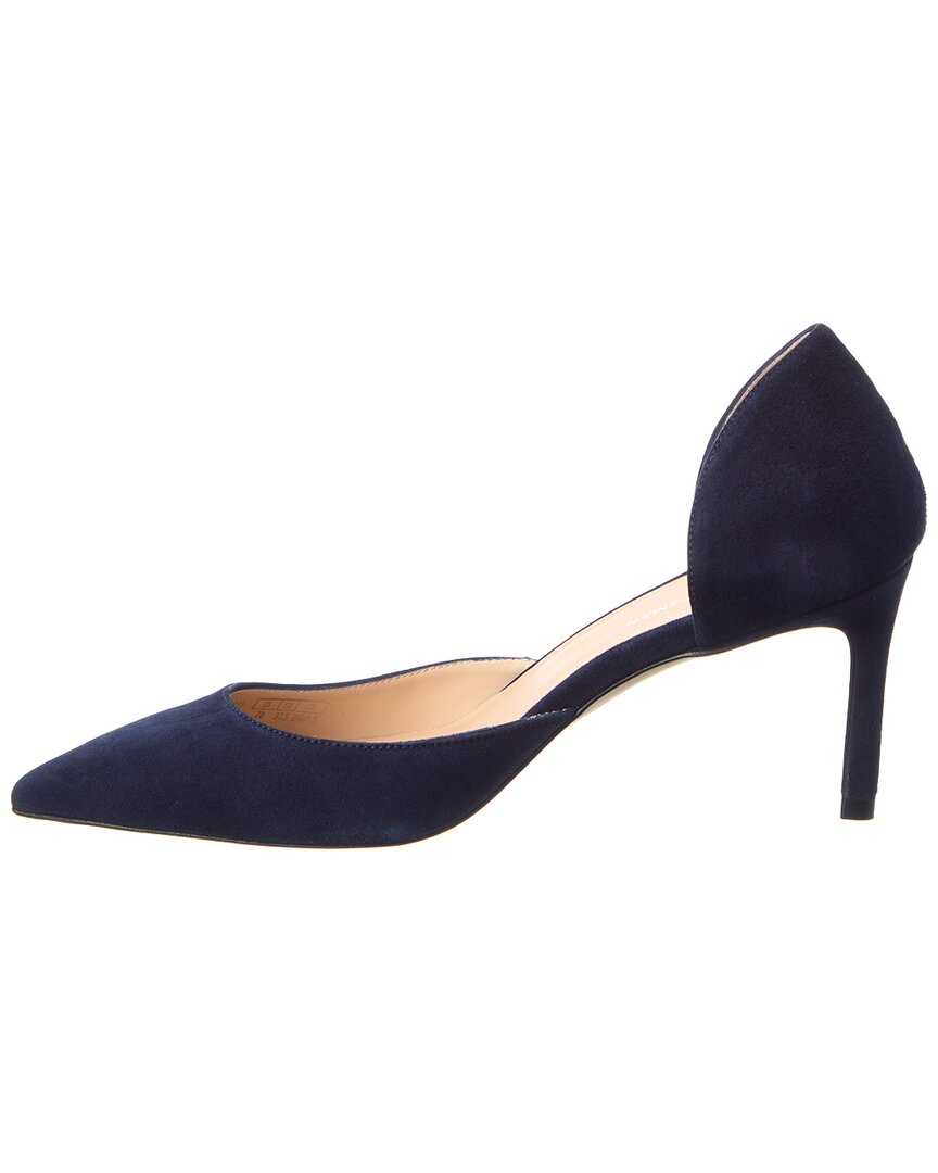 Stuart Weitzman Mara 75 Dorsay Suede Pump