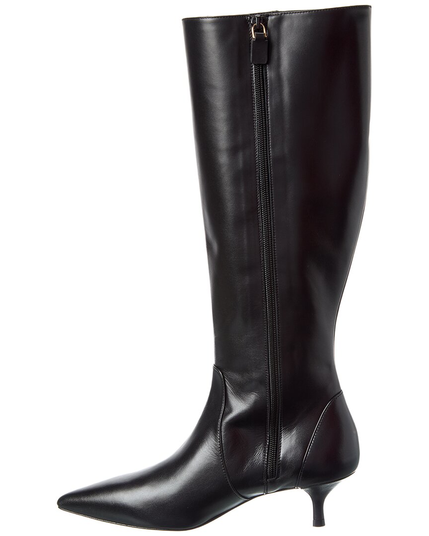 Stuart Weitzman Mara 50 Zip Leather Knee-High Boot – Bluefly