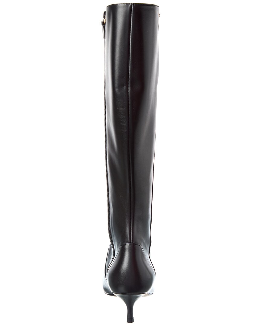Stuart Weitzman Mara 50 Zip Leather Knee-High Boot – Bluefly