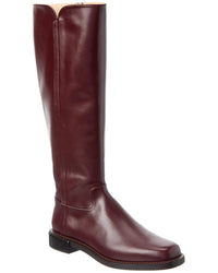 Stuart Weitzman Leather Knee-High Riding Boot
