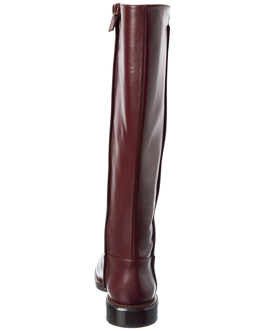 Stuart Weitzman Leather Knee-High Riding Boot