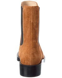 Stuart Weitzman Lenora Suede Chelsea Bootie