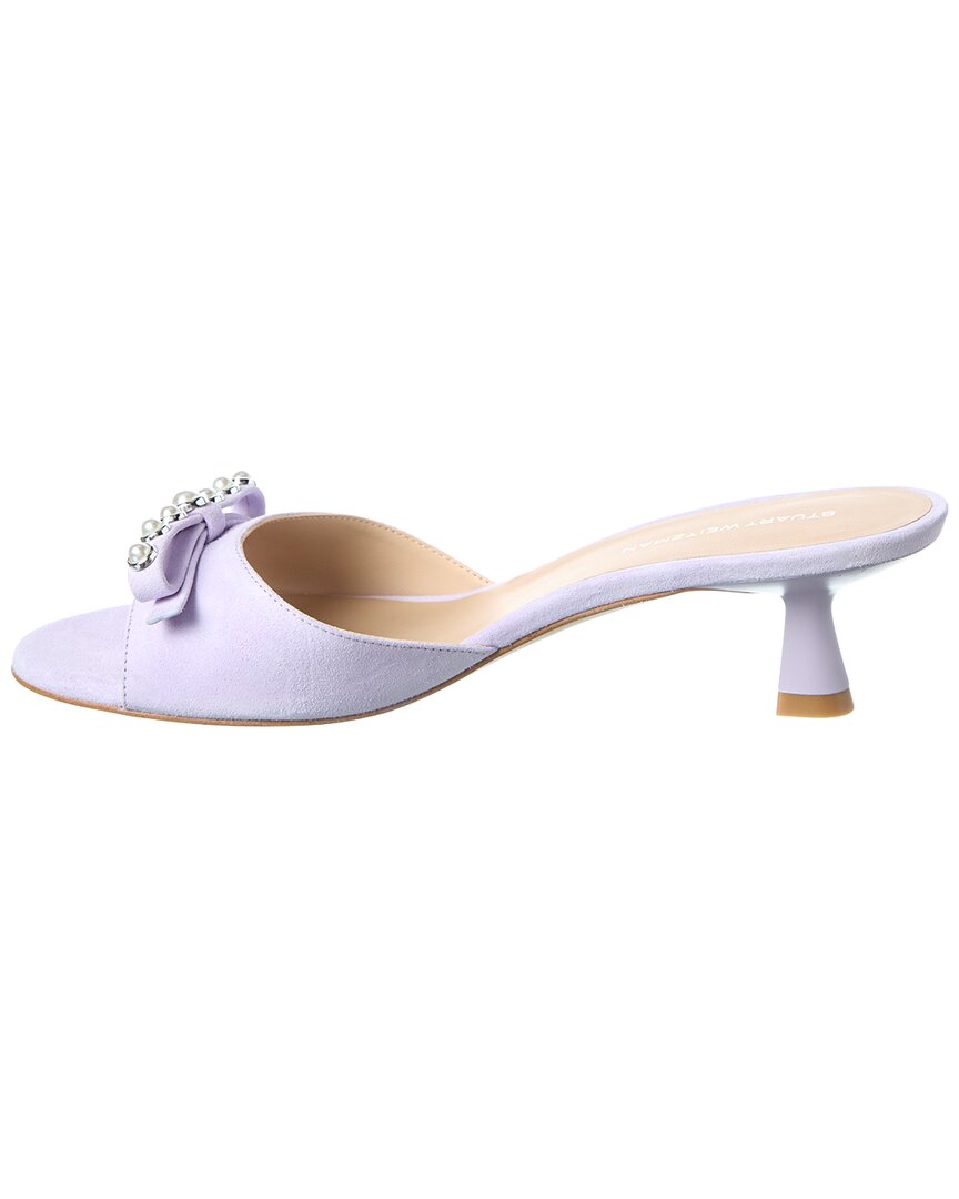Stuart Weitzman Luella 50 Suede Sandal