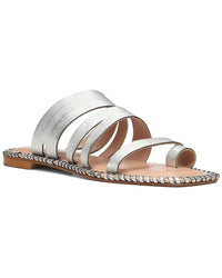 Donald Pliner Emmal Leather Sandal Silver