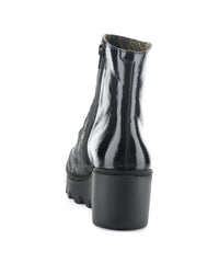Fly London Baan Leather & Patent Boot