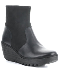 Fly London Yuxi Suede & Leather Boot