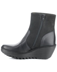 Fly London Yuxi Suede & Leather Boot