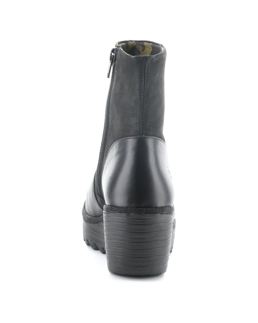 Fly London Yuxi Suede & Leather Boot