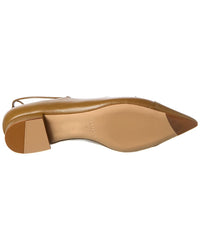 Alexandre Birman Slim Clarita Lace-Up Leather Flat