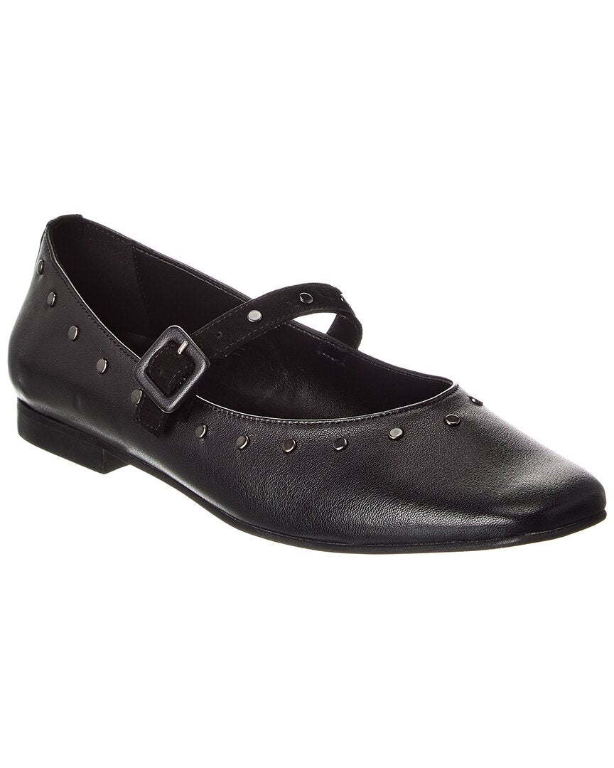 M By Bruno Magli Elissa Leather Flat