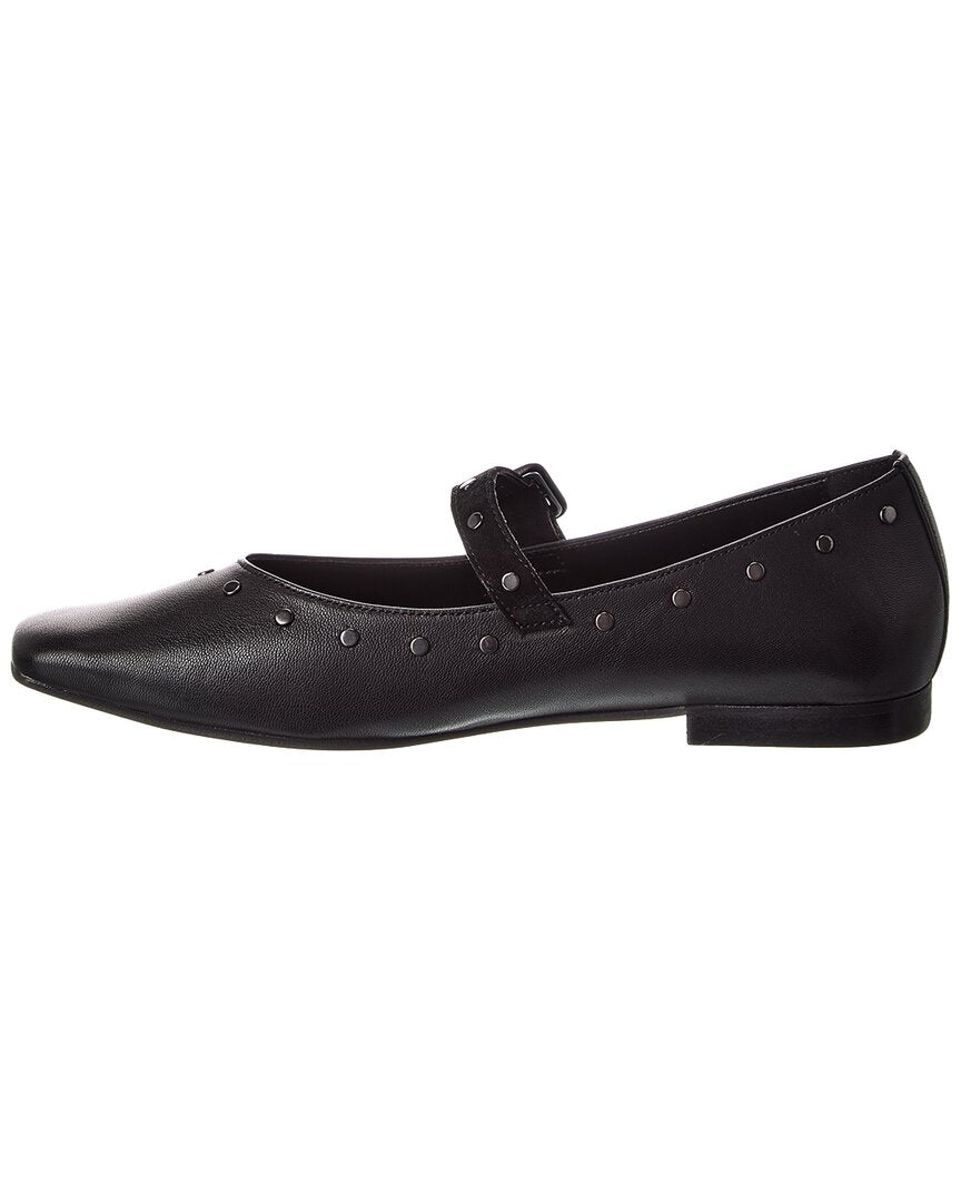 M By Bruno Magli Elissa Leather Flat