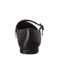 M By Bruno Magli Elissa Leather Flat