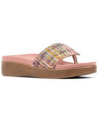 Donald Pliner Fifisp Leather Footbed Sandal