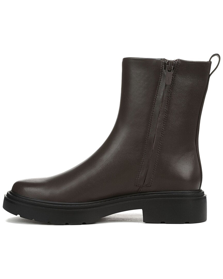 Vince Parvin Leather Short Boot