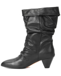 Tiffany & Fred Paris Slouch Cuff Leather Boot