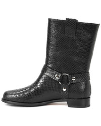 Tiffany & Fred Paris Leather Harness Bootie