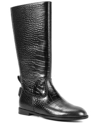 Tiffany & Fred Paris Embossed Leather Riding Boot
