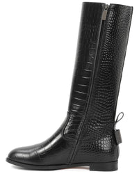 Tiffany & Fred Paris Embossed Leather Riding Boot