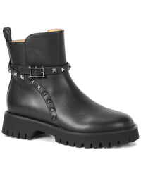 Tiffany & Fred Paris Studded Leather Bootie
