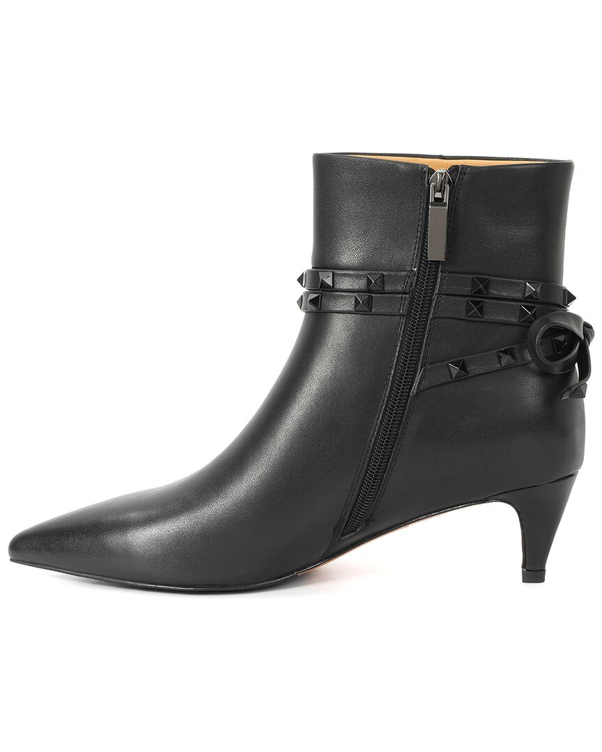 Tiffany & Fred Paris Studded Leather Bootie