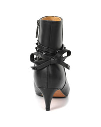 Tiffany & Fred Paris Studded Leather Bootie
