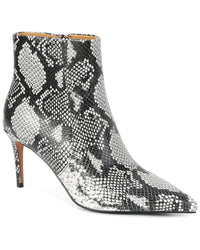 Tiffany & Fred Paris Embossed Leather Bootie