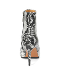Tiffany & Fred Paris Embossed Leather Bootie
