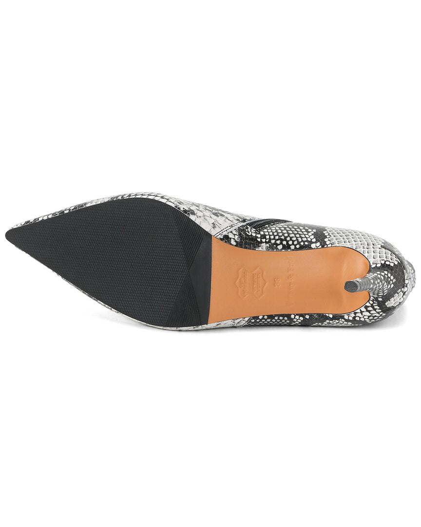 Tiffany & Fred Paris Embossed Leather Bootie