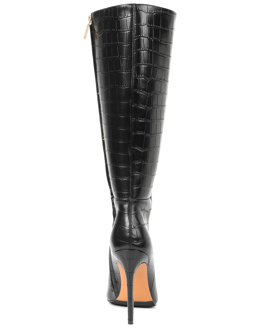 Tiffany & Fred Paris Embossed Leather Boot