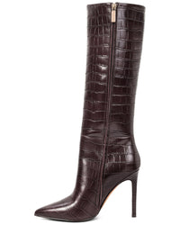 Tiffany & Fred Paris Embossed Leather Boot