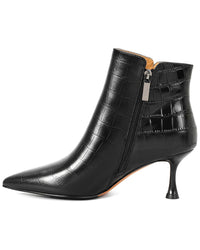 Tiffany & Fred Paris Embossed Leather Bootie