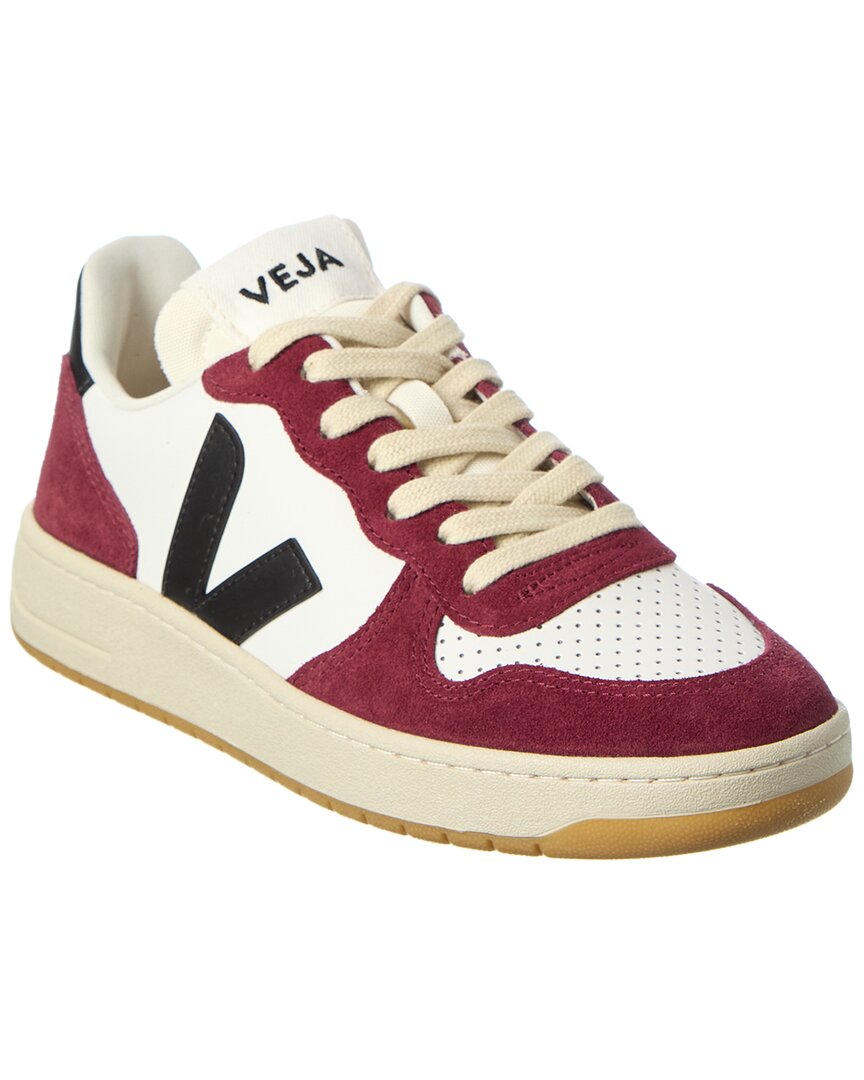 Veja V-10 Prime Suede & Leather Sneaker