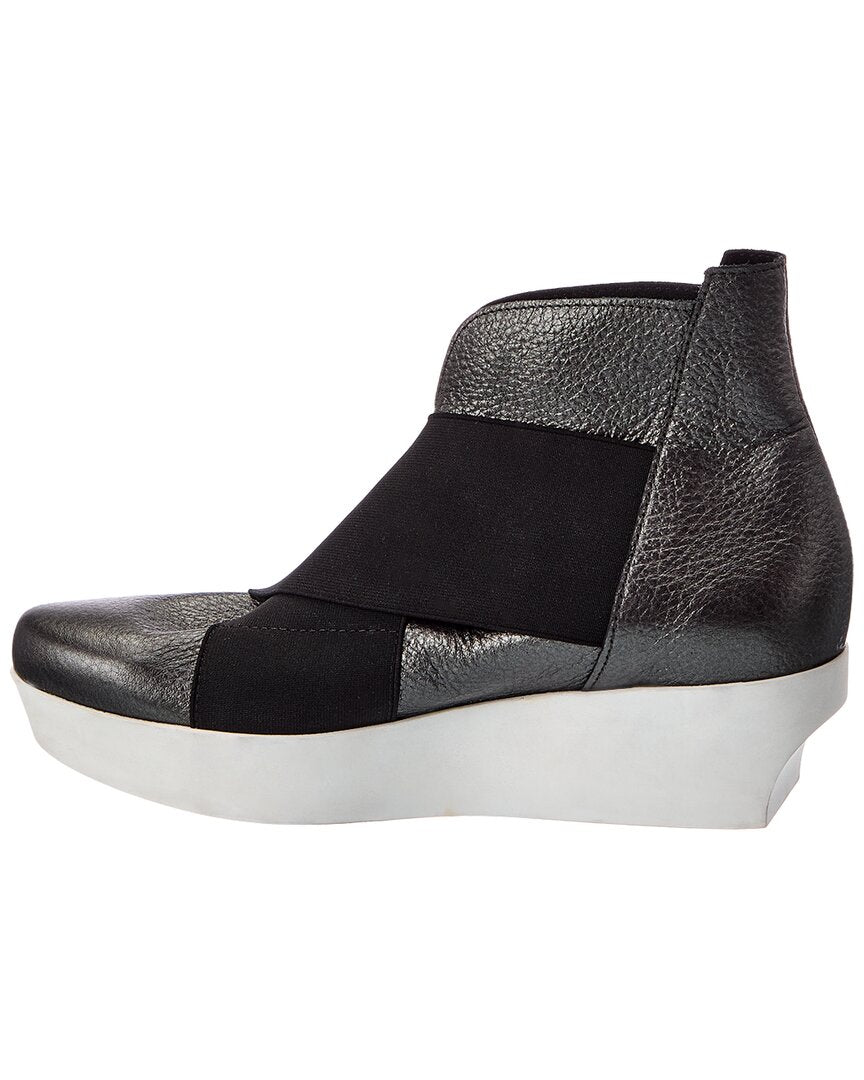 Arche Arche Fujtik Leather Wedge Bootie