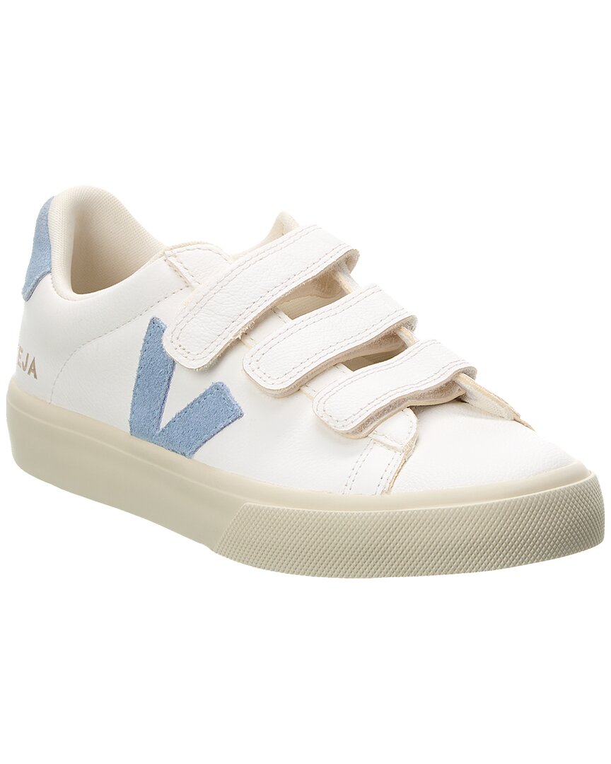 Veja Recife Logo Leather Sneaker