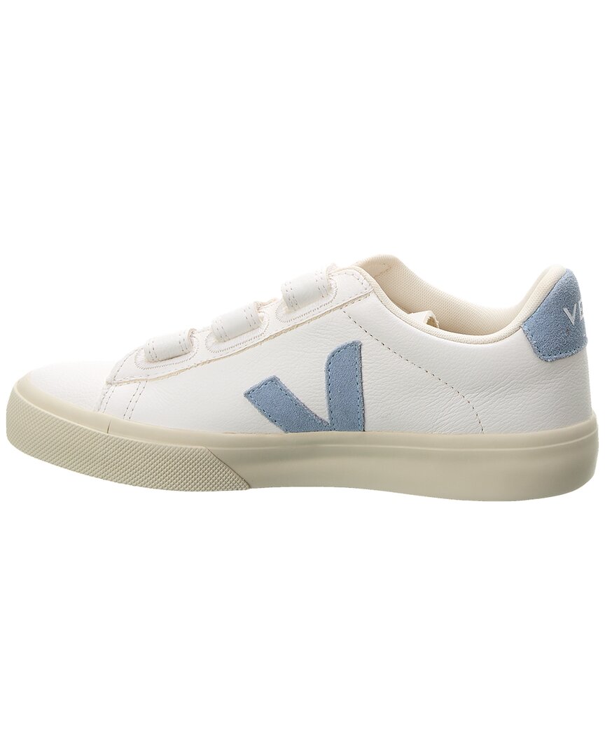 Veja Recife Logo Leather Sneaker