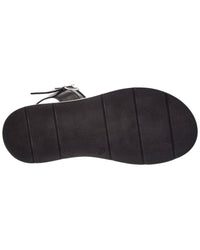 La Canadienne Acorn Leather Platform Sandal
