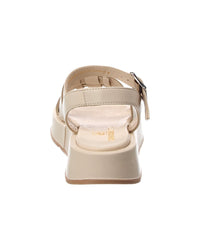 La Canadienne Acorn Leather Platform Sandal